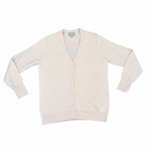 Pure Collection Cashmere Cardigan Sweater Light Ballet Pink 12